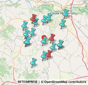 Mappa Regione Costabella, 15030 Olivola AL, Italia (6.43789)