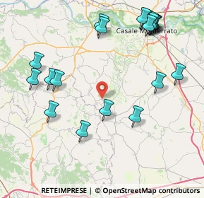 Mappa Regione Costabella, 15030 Olivola AL, Italia (9.948)