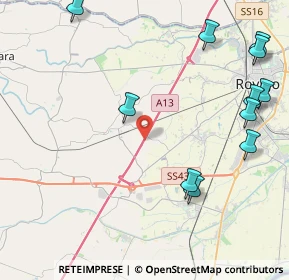 Mappa Costa Di Rovigo, 45023 Costa di Rovigo RO, Italia (5.46)