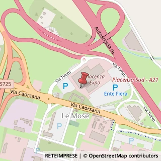 Mappa Via Tirotti, 11, 29122 Piacenza, Piacenza (Emilia Romagna)