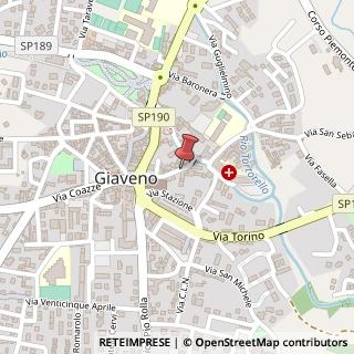 Mappa Via Ospedale, 29, 10094 Giaveno, Torino (Piemonte)