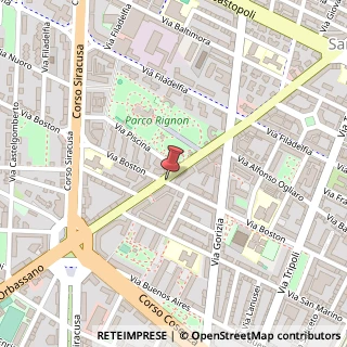 Mappa Via Boston,  73, 10137 Torino, Torino (Piemonte)