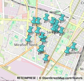 Mappa Fermata 313 - BOSTON, 10137 Torino TO, Italia (0.7555)