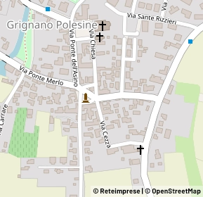 Mappa Via Bernardo Cezza, 45100 Rovigo RO, Italia (0.08696)