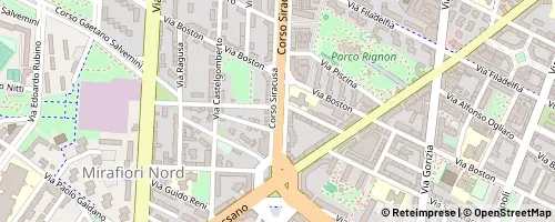 Mappa Torino