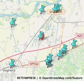 Mappa SP1, 27053 Lungavilla PV, Italia (5.01214)