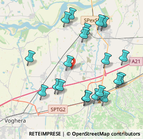 Mappa SP1, 27053 Lungavilla PV, Italia (4.2885)