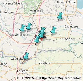 Mappa Via Giacomo Matteotti, 45100 Villamarzana RO, Italia (8.63545)