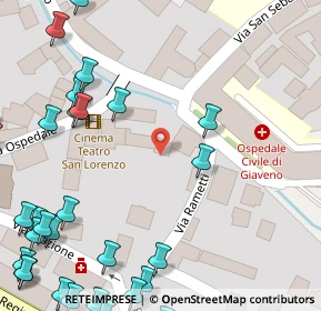 Mappa Via Rametti, 10094 Giaveno TO, Italia (0.09)