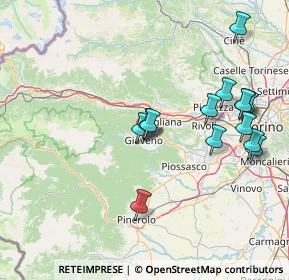 Mappa Via Rametti, 10094 Giaveno TO, Italia (16.04571)