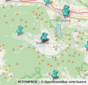 Mappa Via Rametti, 10094 Giaveno TO, Italia (6.509)