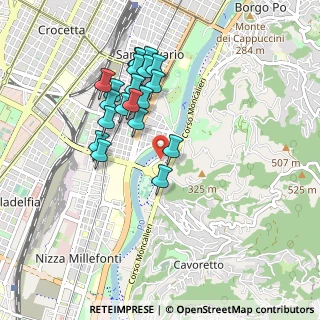Mappa Corso Sicilia, 10133 Torino TO, Italia (0.848)