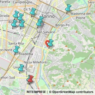 Mappa Corso Sicilia, 10133 Torino TO, Italia (2.99154)
