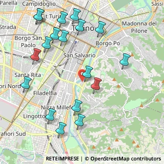 Mappa Corso Sicilia, 10133 Torino TO, Italia (2.535)