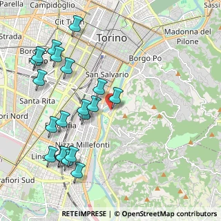Mappa Corso Sicilia, 10133 Torino TO, Italia (2.413)