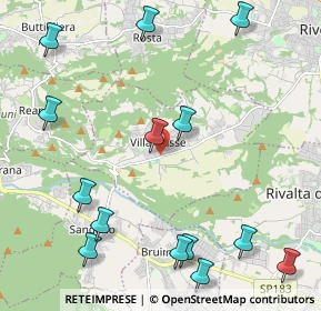 Mappa Via Brayda, 10090 Villarbasse TO, Italia (2.75)