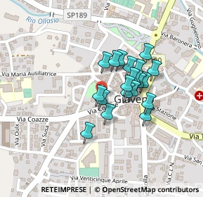 Mappa Piazza Molines, 10090 Giaveno TO, Italia (0.158)