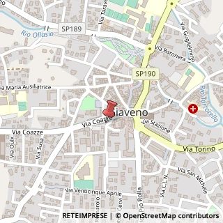 Mappa Via Don Andrea Pogolotto, 6, 10094 Giaveno, Torino (Piemonte)