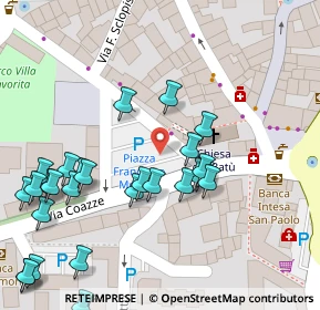 Mappa Piazza Francesco Molines, 10094 Giaveno TO, Italia (0.05862)