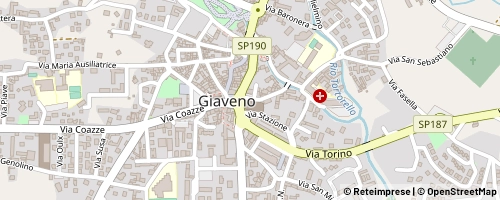 Mappa Giaveno