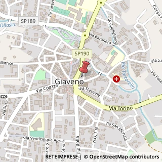 Mappa Piazza San Lorenzo, 31, 10094 Giaveno, Torino (Piemonte)
