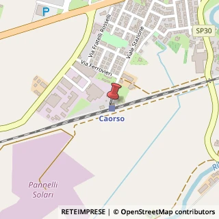 Mappa Viale Stazione, 39, 29012 Caorso, Piacenza (Emilia Romagna)