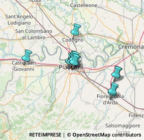 Mappa Via Pietro Salvatico, 29122 Piacenza PC, Italia (9.33846)