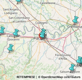 Mappa Via Pietro Salvatico, 29122 Piacenza PC, Italia (28.8745)