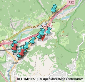 Mappa Via Riccardo Ghiotti, 10056 Oulx TO, Italia (1.053)