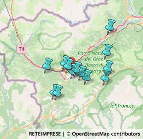 Mappa Via Riccardo Ghiotti, 10056 Oulx TO, Italia (5.37462)