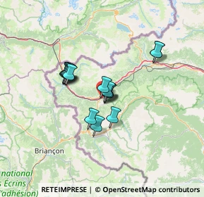 Mappa Via Riccardo Ghiotti, 10056 Oulx TO, Italia (9.4775)