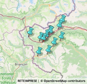 Mappa Via Riccardo Ghiotti, 10056 Oulx TO, Italia (8.455)