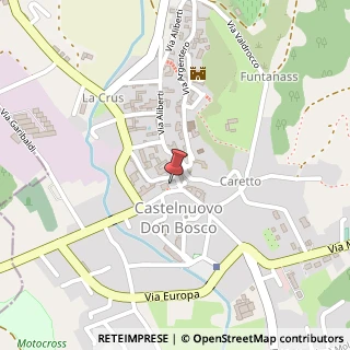 Mappa Piazza don Bosco, 3, 14022 Castelnuovo Don Bosco, Asti (Piemonte)