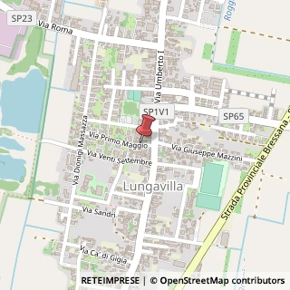 Mappa Via Primo Maggio, 5, 27053 Lungavilla, Pavia (Lombardia)