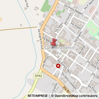 Mappa Piazza Giacomo Matteotti, 8, 46027 San Benedetto Po, Mantova (Lombardia)