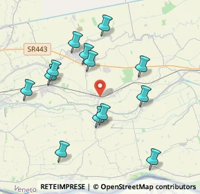 Mappa Via A. Boito, 45010 Ceregnano RO, Italia (4.00846)