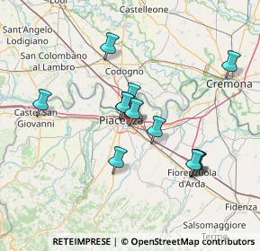 Mappa Via Giovanni Codagnello, 29122 Piacenza PC, Italia (12.62083)