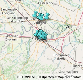 Mappa Via Giovanni Codagnello, 29122 Piacenza PC, Italia (6.93077)