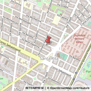 Mappa Via Barletta, 35E, 10136 Torino, Torino (Piemonte)
