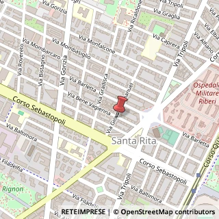 Mappa Via Giovanni Emanuel, 23, 10136 Torino, Torino (Piemonte)