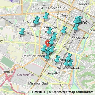 Mappa Via Emanuel Giovanni, 10136 Torino TO, Italia (1.9305)