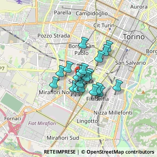 Mappa Via Emanuel Giovanni, 10136 Torino TO, Italia (1.094)