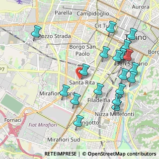 Mappa Via Emanuel Giovanni, 10136 Torino TO, Italia (2.289)