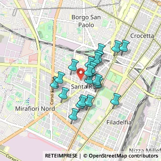 Mappa Via Emanuel Giovanni, 10136 Torino TO, Italia (0.6745)