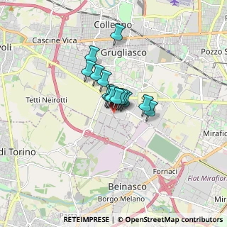 Mappa 10098 Grugliasco TO, Italia (0.84733)