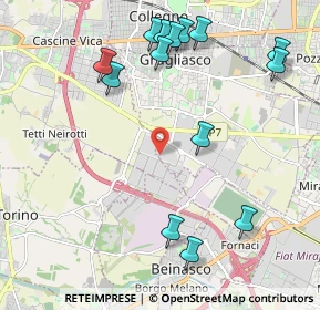 Mappa 10098 Grugliasco TO, Italia (2.45357)