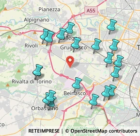 Mappa 10098 Grugliasco TO, Italia (4.3025)