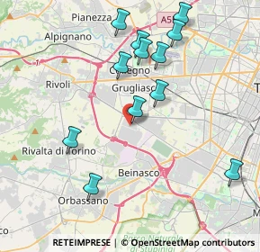 Mappa 10098 Grugliasco TO, Italia (4.12)