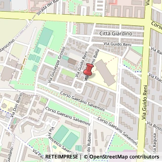Mappa Via Giacomo Balla,  27, 10137 Torino, Torino (Piemonte)