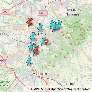 Mappa Viale Seneca, 10133 Torino TO, Italia (3.305)